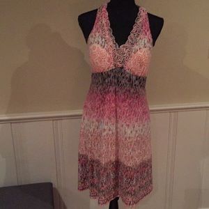 Pink summer sundress
